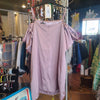 CLEARANCE! SUNDAY IN BROOKLIN NWT Lavander off-the-shoulder Dress XL - PopRock Vintage. The cool quotes t-shirt store.