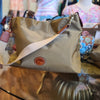 DOONEY & BOURKE Tan Canvas Shoulder Bag **AS IS** - PopRock Vintage. The cool quotes t-shirt store.