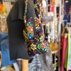 STEPHANIE DAWN NWT  Black and Floral Handbag - PopRock Vintage. The cool quotes t-shirt store.