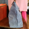 BRIGS Light Blue Canvas Tote Bag - PopRock Vintage. The cool quotes t-shirt store.