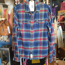  ABERCROMBIE & FITCH Blue/Red Flannel L - PopRock Vintage. The cool quotes t-shirt store.