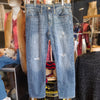 AMERICAN EAGLE Ripped Straight Leg Jeans 2 - PopRock Vintage. The cool quotes t-shirt store.