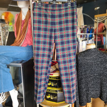  TALBOTS Blue/Red/Green Plaid Pants 8 - PopRock Vintage. The cool quotes t-shirt store.