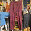 VINTAGE Lord Isaacs Sport Purple Paisley Corduroy Pants 14 - PopRock Vintage. The cool quotes t-shirt store.