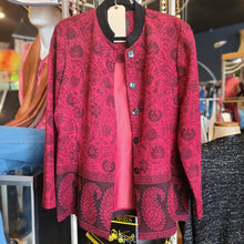  POSITIVE ATTITUDE Red Paisley Jacket 14 - PopRock Vintage. The cool quotes t-shirt store.