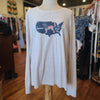 BLACK DOG "Home" Flag Long Sleeve L - PopRock Vintage. The cool quotes t-shirt store.