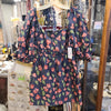 MOODIE NWT Navy/Floral Puffey Sleeve Dress M - PopRock Vintage. The cool quotes t-shirt store.