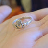 925 Sterling Silver CLADDAGH Ring 7.25 - PopRock Vintage. The cool quotes t-shirt store.