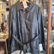  WILSON LEATHER NWT Black Leather Jacket XL
