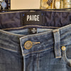 PAIGE Dark Wash Distressed Skinny Jeans 26 - PopRock Vintage. The cool quotes t-shirt store.