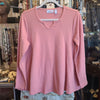 D&CO Pink Thermal Top S - PopRock Vintage. The cool quotes t-shirt store.