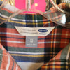 OLD NAVY White/Red/Blue Flannel XS - PopRock Vintage. The cool quotes t-shirt store.