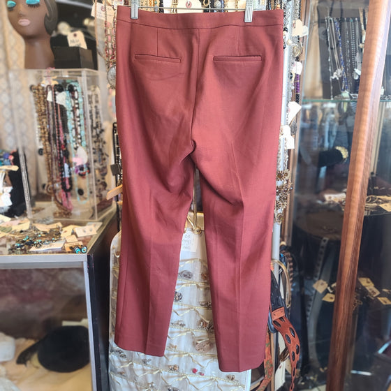 J CREW Brown "Martie" Trousers 8 - PopRock Vintage. The cool quotes t-shirt store.