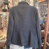 J CREW Charcoal Grey Peacoat 8 - PopRock Vintage. The cool quotes t-shirt store.