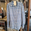 BASS Blue Flannel XL - PopRock Vintage. The cool quotes t-shirt store.