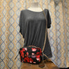 VICTORIAS SECRET Black/Roses Crossbody - PopRock Vintage. The cool quotes t-shirt store.