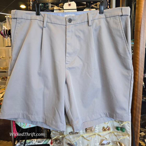 CROFT AND BARROW Grey Shorts 46 - PopRock Vintage. The cool quotes t-shirt store.