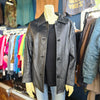 XOXO Leather Blazer M - PopRock Vintage. The cool quotes t-shirt store.