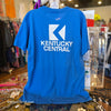 K- BRAND Blue Kentucky Tee XL - PopRock Vintage. The cool quotes t-shirt store.