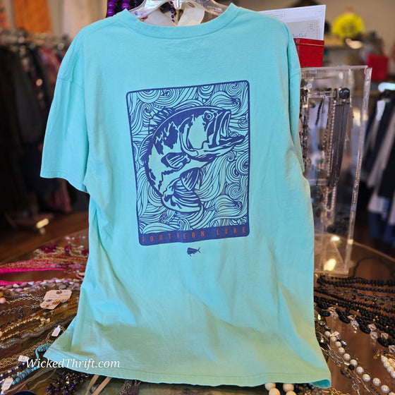 SOUTHERN LURE Mint Tee XL - PopRock Vintage. The cool quotes t-shirt store.