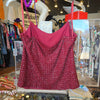 ANN TAYLOR Red Silk Beaded Tank 10 - PopRock Vintage. The cool quotes t-shirt store.