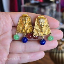  VINTAGE Pharoah Clip On Earrings - PopRock Vintage. The cool quotes t-shirt store.