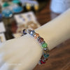 MULTICOLOR Beaded Stretchy Bracelet - PopRock Vintage. The cool quotes t-shirt store.