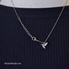 SILVER TONE Hummingbird Necklace - PopRock Vintage. The cool quotes t-shirt store.