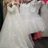 DAVID'S BRIDAL Tulle Strapless Wedding Dress w. Petticoat and Bustier 16W - PopRock Vintage. The cool quotes t-shirt store.