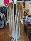 PRICE DROP! VINTAGE "Karabellas" Full Length Fur Coat - PopRock Vintage. The cool quotes t-shirt store.