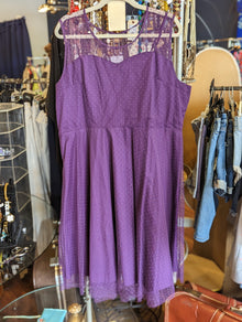  KILOLONE Purple Dress 3X - PopRock Vintage. The cool quotes t-shirt store.