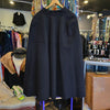 VINTAGE NAVY BLUE Wool Nurses Cloak