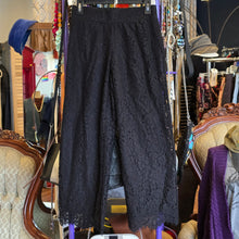  ISAAC MIZRAHI LIVE Black Lace Pants XXS