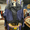 VINTAGE WINLIT Black/Blue Leather Jacket S/M