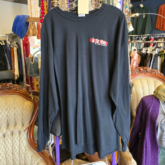 GILDAN Black "In The Mood" Musical Long Sleeve Tee 2XL