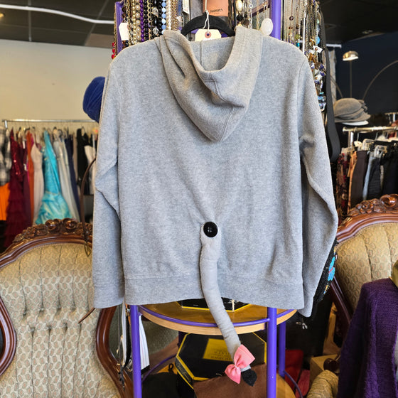 STAGE 28 BY DISNEY Grey Eeyore Zip Up w. Tail L
