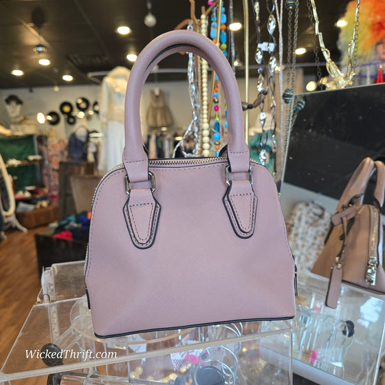 STEVE MADDEN Dusty Rose Mini Dome Handbag - PopRock Vintage. The cool quotes t-shirt store.