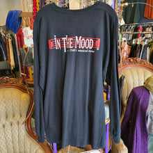  GILDAN Black "In The Mood" Musical Long Sleeve Tee 2XL