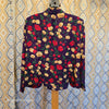 VINTAGE LESLIE FAY Purple Floral Jacket 16 - PopRock Vintage. The cool quotes t-shirt store.