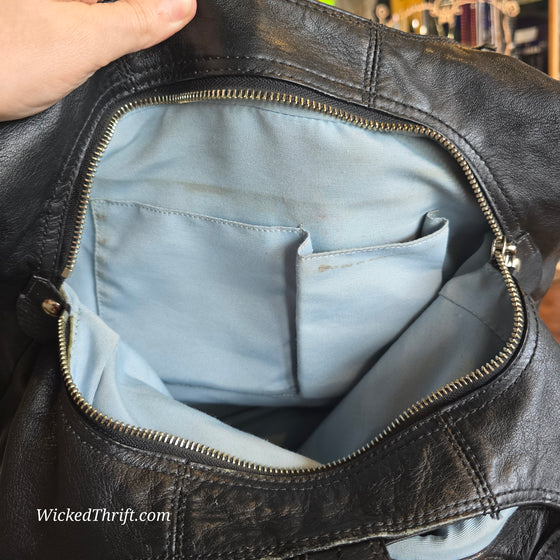 COACH Black Leather Soho Shoulder Bag #F17092 AS IS - PopRock Vintage. The cool quotes t-shirt store.