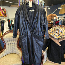  VINTAGE CHARLES KLEIN Black Duster Jacket 16