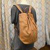 AIMEE KESTENBERG Brown Leather Backpack - PopRock Vintage. The cool quotes t-shirt store.