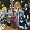 LAUREN RALPH LAUREN Brown Leather Shoulder Bag