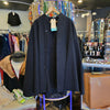 VINTAGE NAVY BLUE Wool Nurses Cloak