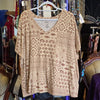 SONOMA Tan/Clay Pattern Tee 3X