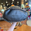 CHICOS Black Leather Woven Boho Shoulder Bag - PopRock Vintage. The cool quotes t-shirt store.