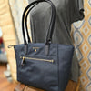 MICHAEL KORS NWT Blueish-Grey Nylon Tote - PopRock Vintage. The cool quotes t-shirt store.