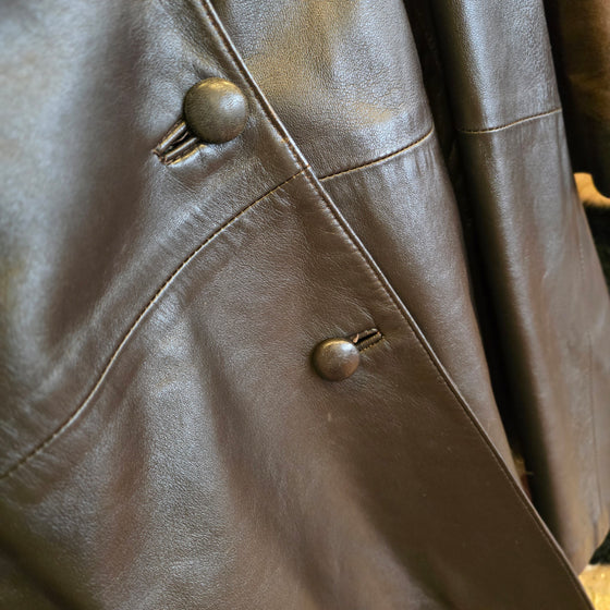 VINTAGE FURS BY GUARINO Leather/Suede Coat