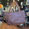 LAUREN RALPH LAUREN Brown Leather Shoulder Bag
