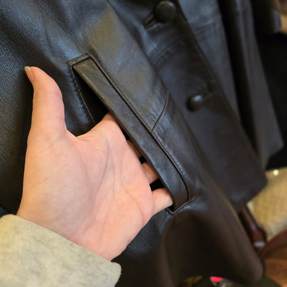 VINTAGE FURS BY GUARINO Leather/Suede Coat